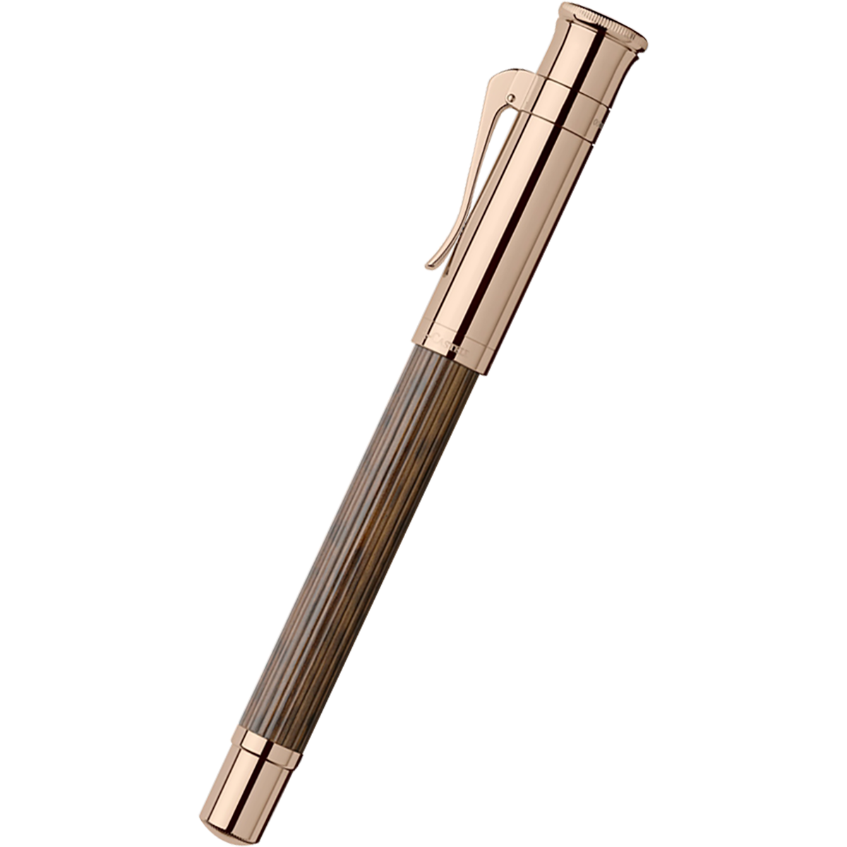 Graf Von Faber-Castell Classic Fountain Pen - Snakewood - Rose Gold Trim (Special Edition)-Pen Boutique Ltd