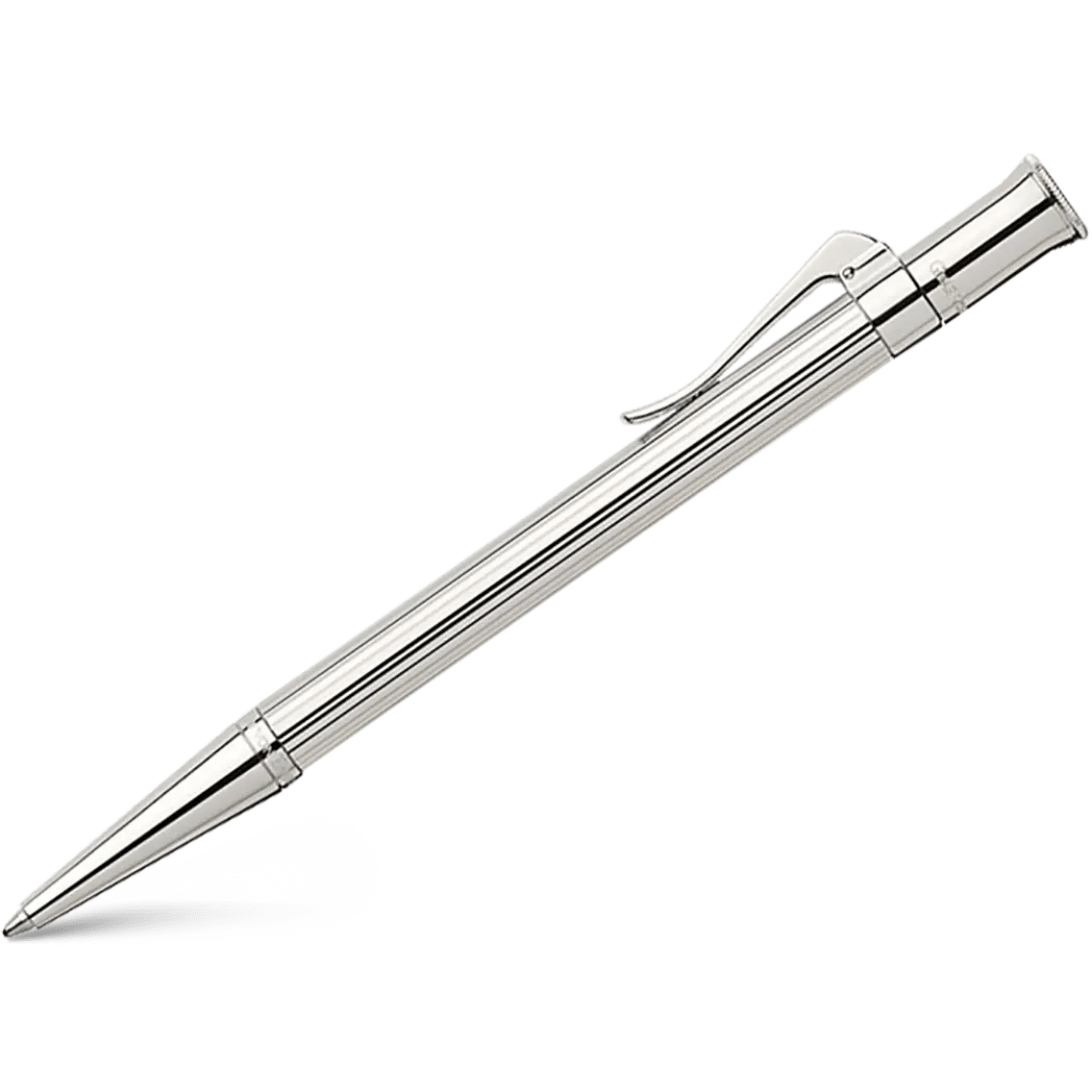 Graf Von Faber-Castell Classic Platinum Plated Ballpoint Pen - Pen Boutique Ltd