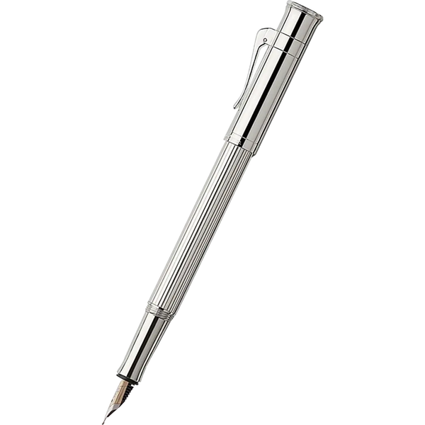 Graf Von Faber-Castell Classic Platinum Plated Fountain Pen-Pen Boutique Ltd