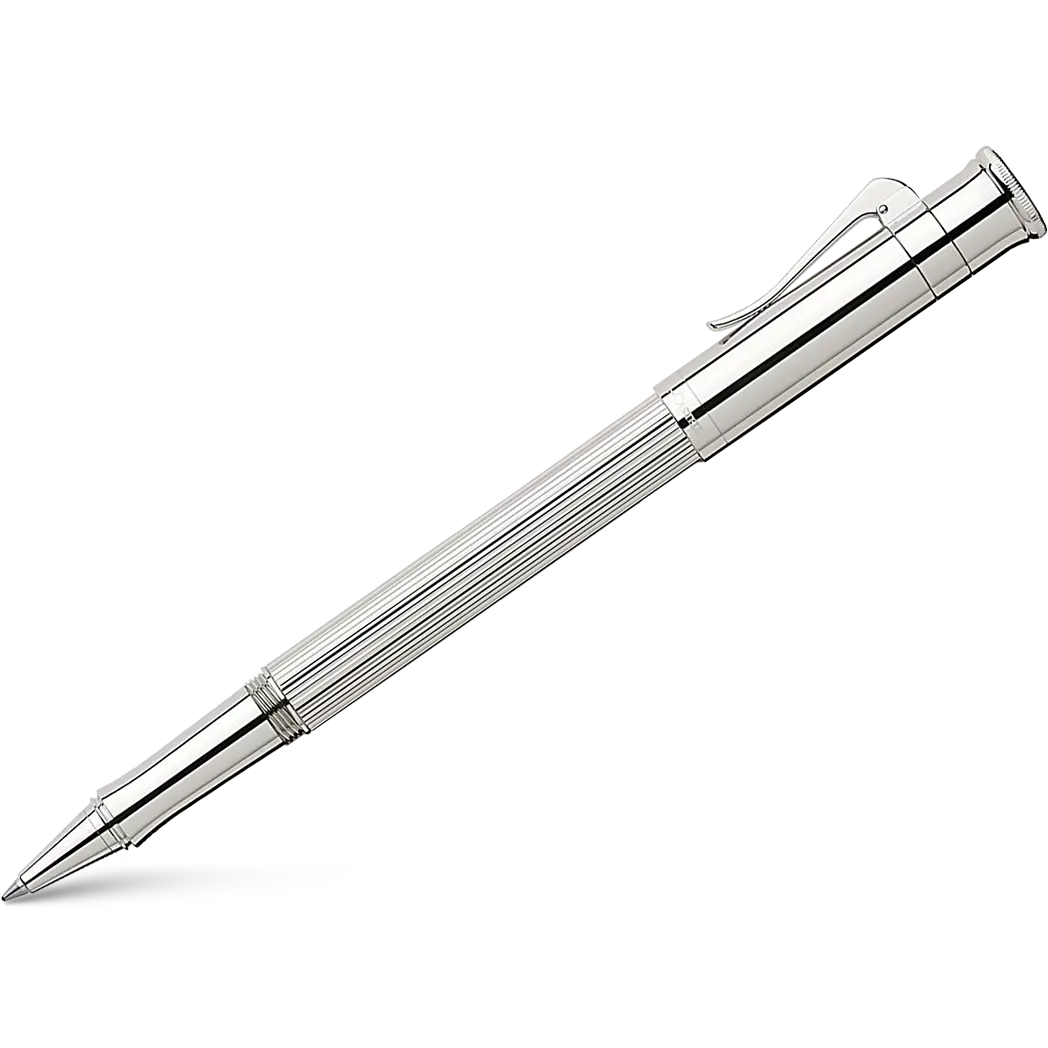 Graf Von Faber-Castell Classic Platinum Plated Rollerball Pen-Pen Boutique Ltd