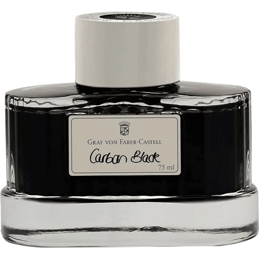 Graf Von Faber-Castell - Design Carbon Black 75ml Ink Bottle