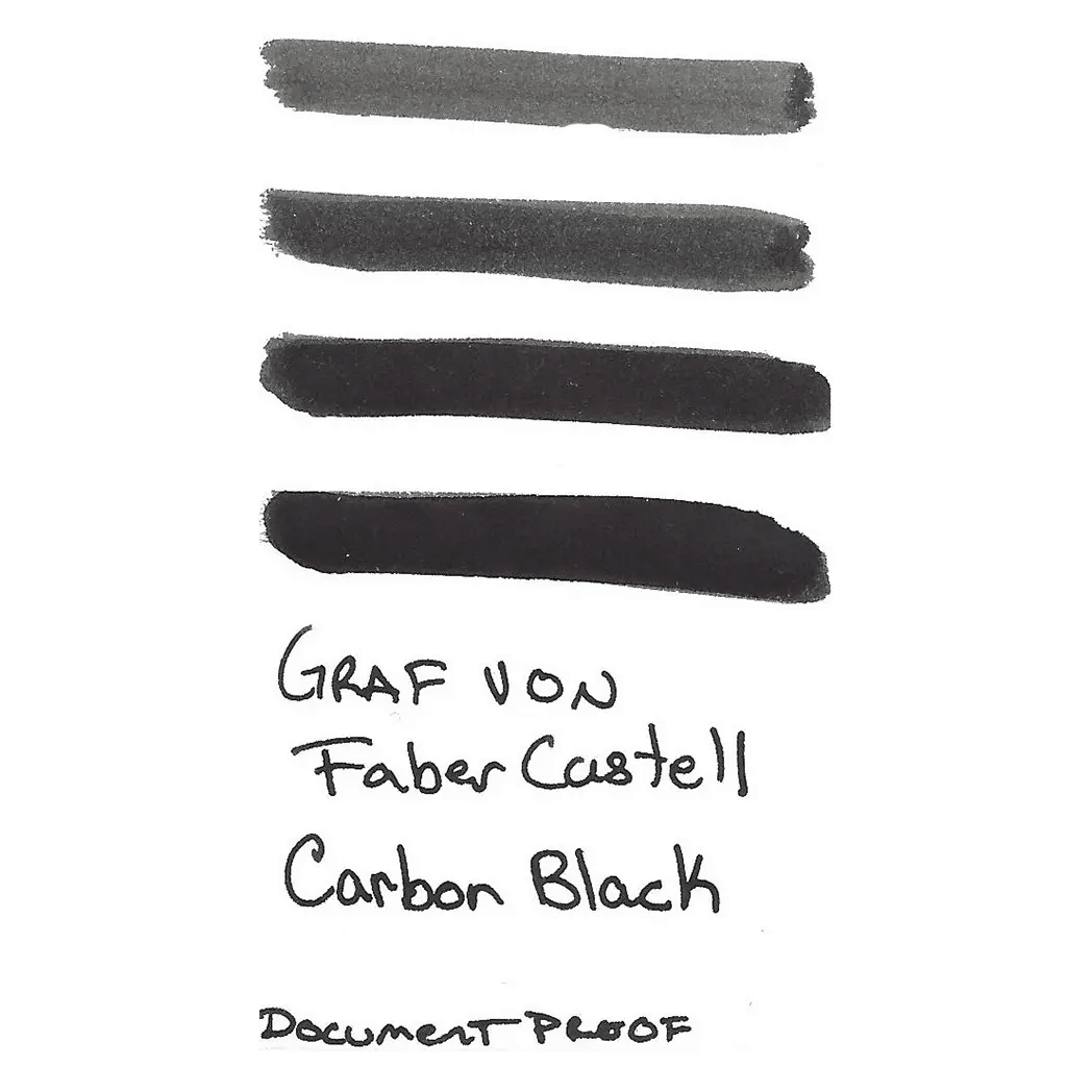 Graf Von Faber-Castell Design Carbon Black 75ml Ink Bottle - Pen Boutique Ltd