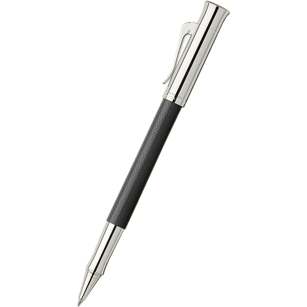 Graf Von Faber-Castell Guilloche Black Rollerball Pen-Pen Boutique Ltd