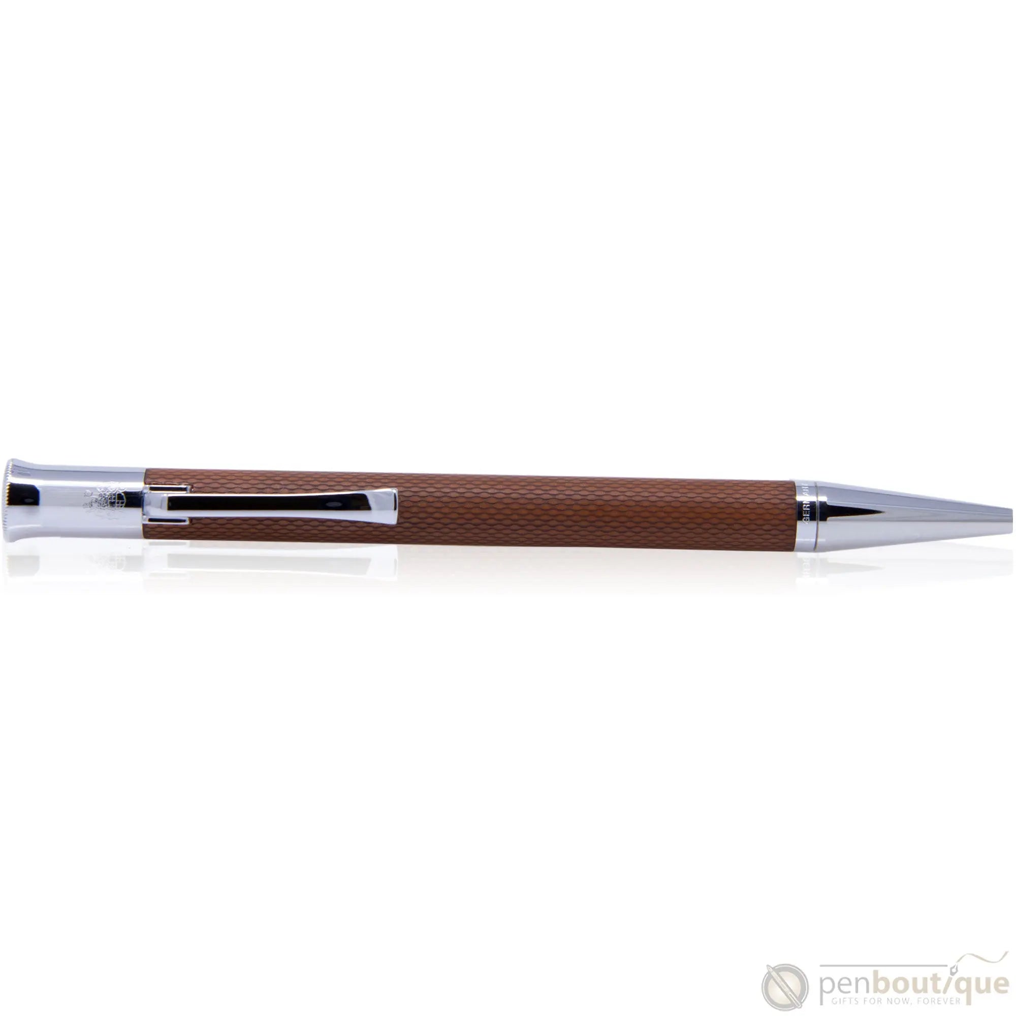 Graf Von Faber-Castell Guilloche Cognac Ballpoint Pen-Pen Boutique Ltd