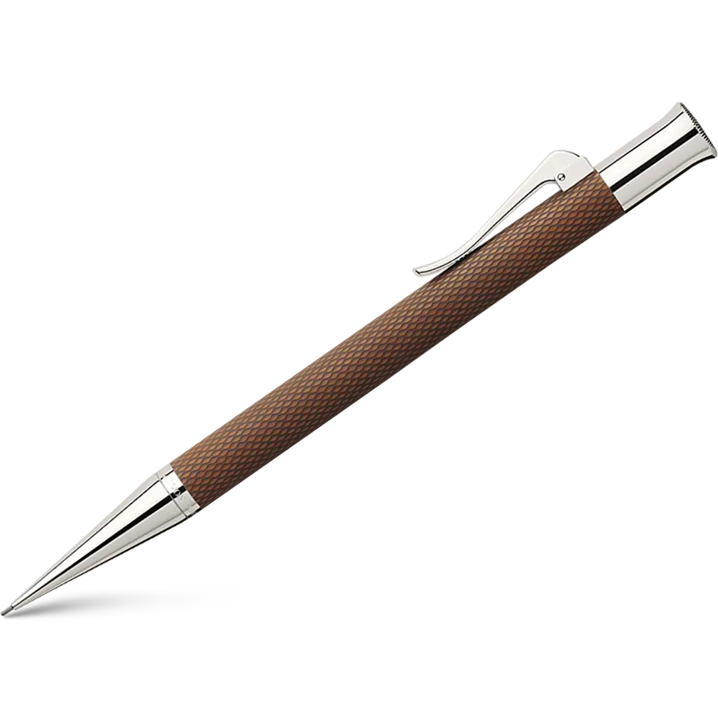 Graf Von Faber-Castell Guilloche Cognac Mechanical Pencil-Pen Boutique Ltd