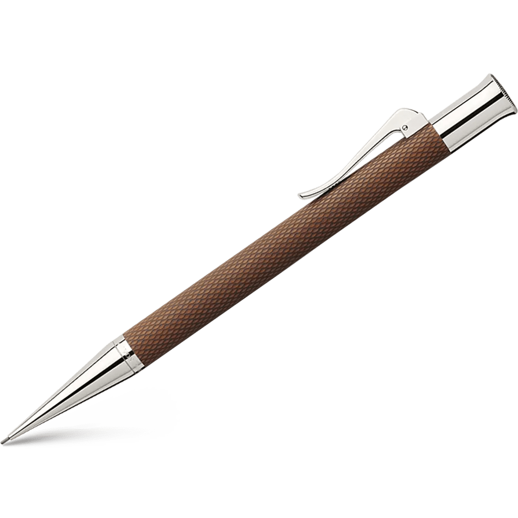 Graf Von Faber-Castell Guilloche Cognac Mechanical Pencil - Pen Boutique Ltd