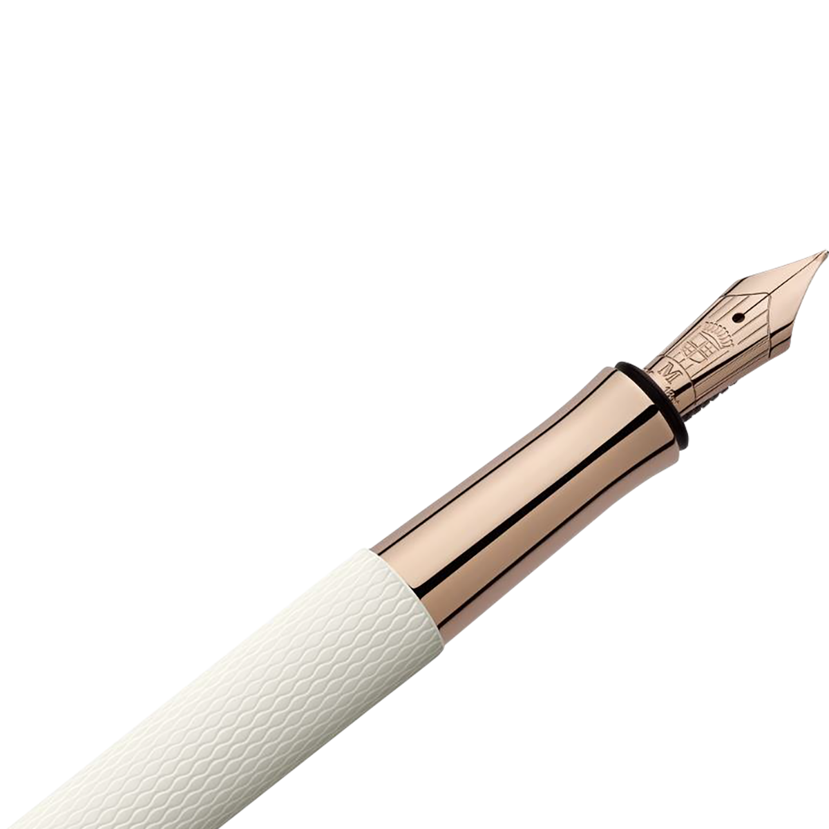 Graf Von Faber-Castell Guilloche Fountain Pen - Champagne Blush-Pen Boutique Ltd