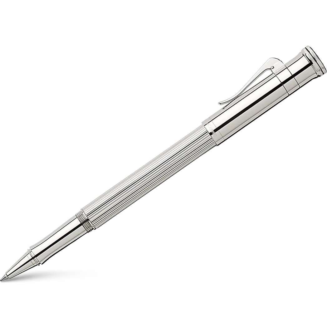 Graf von Faber-Castell Classic Rollerball Pen Sterling Silver-Pen Boutique Ltd