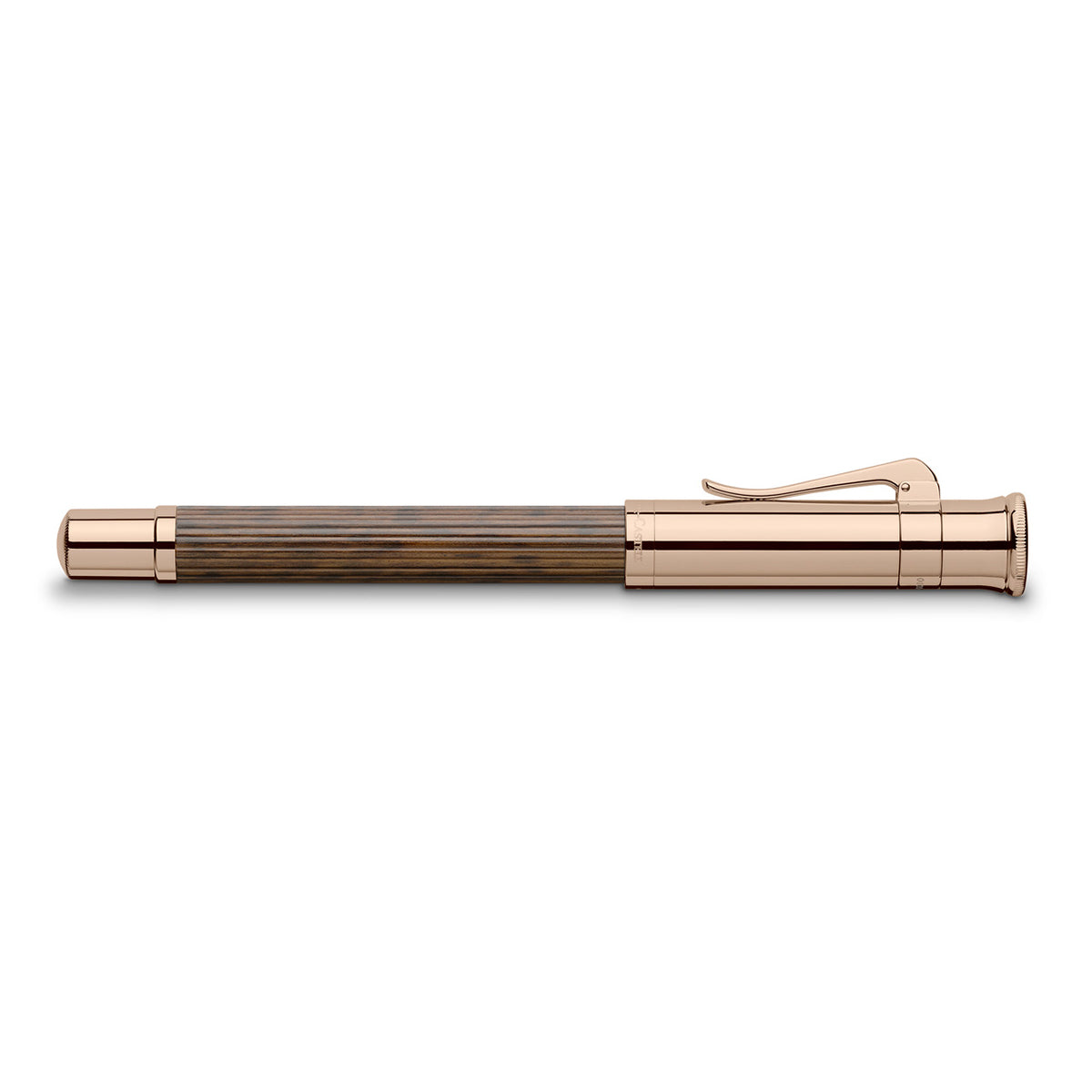 Graf Von Faber-Castell Classic Fountain Pen - Snakewood - Rose Gold Trim (Special Edition)-Pen Boutique Ltd
