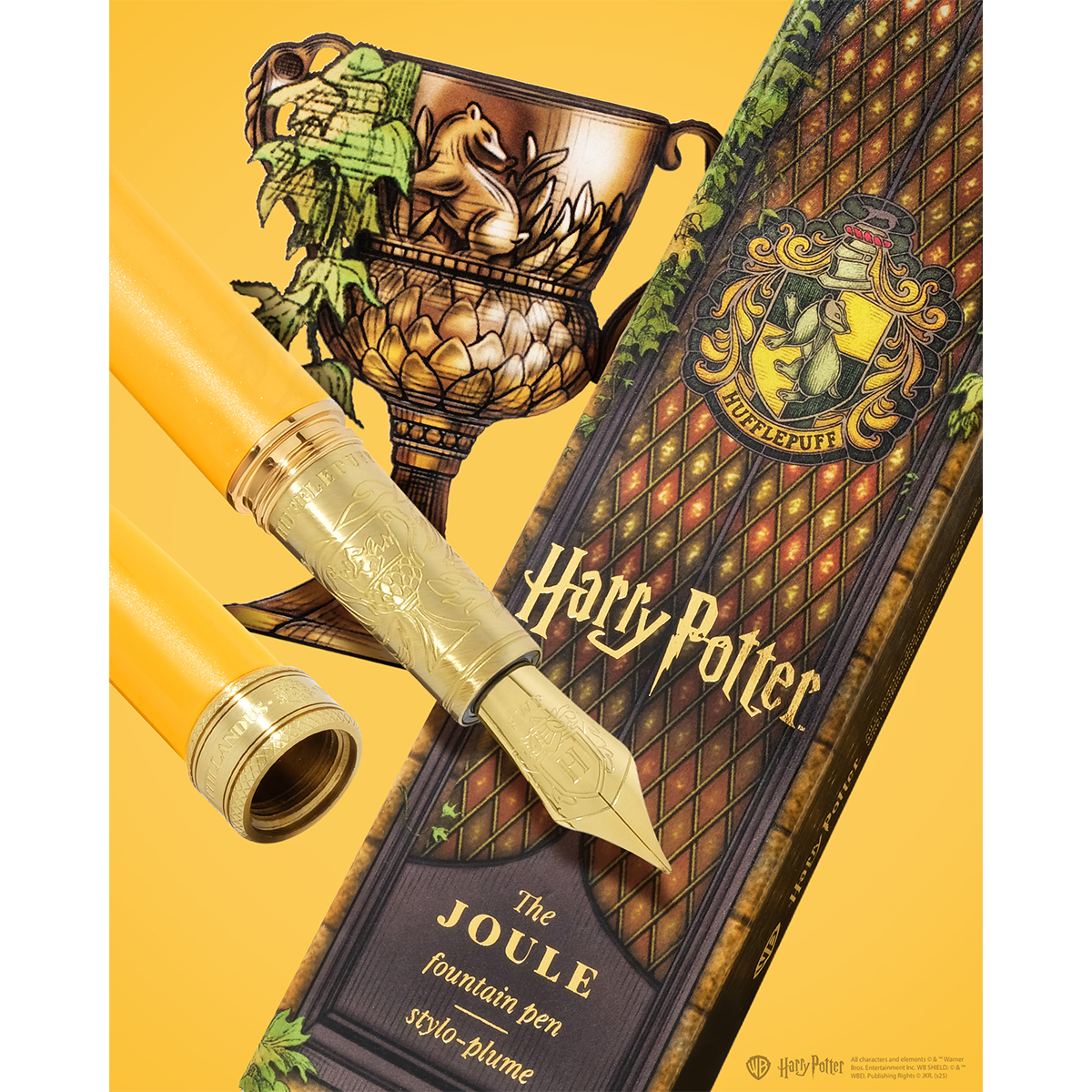 WB x Ferris Wheel Press Joule Fountain Pen - Harry Potter Hufflepuff-Pen Boutique Ltd