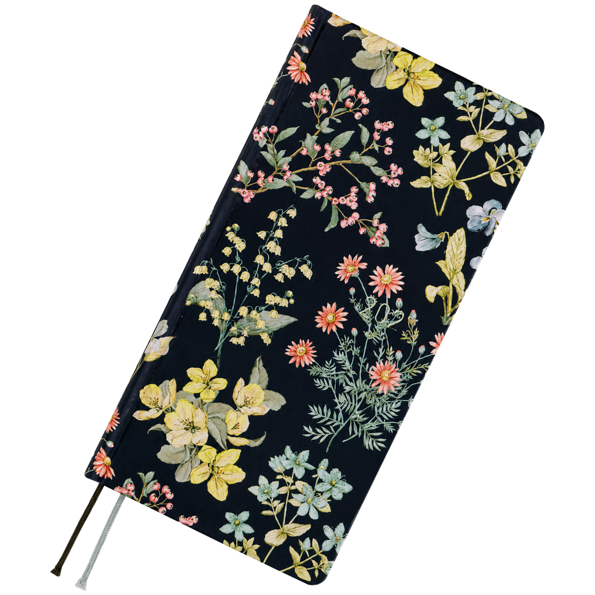 Hobonichi 2027 Light Hard Cover English Book - Liberty Fabrics: Floral Remedy - Tall & Slim (Weeks - January Start)-Pen Boutique Ltd