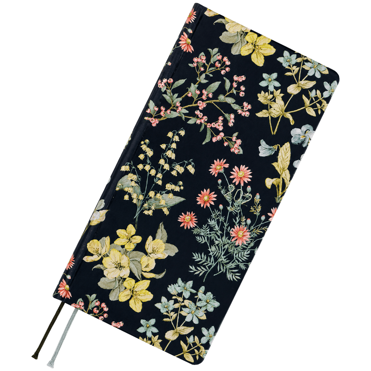 Hobonichi 2027 Light Hard Cover English Book - Liberty Fabrics: Floral Remedy - Tall & Slim (Weeks - January Start) - Pen Boutique Ltd