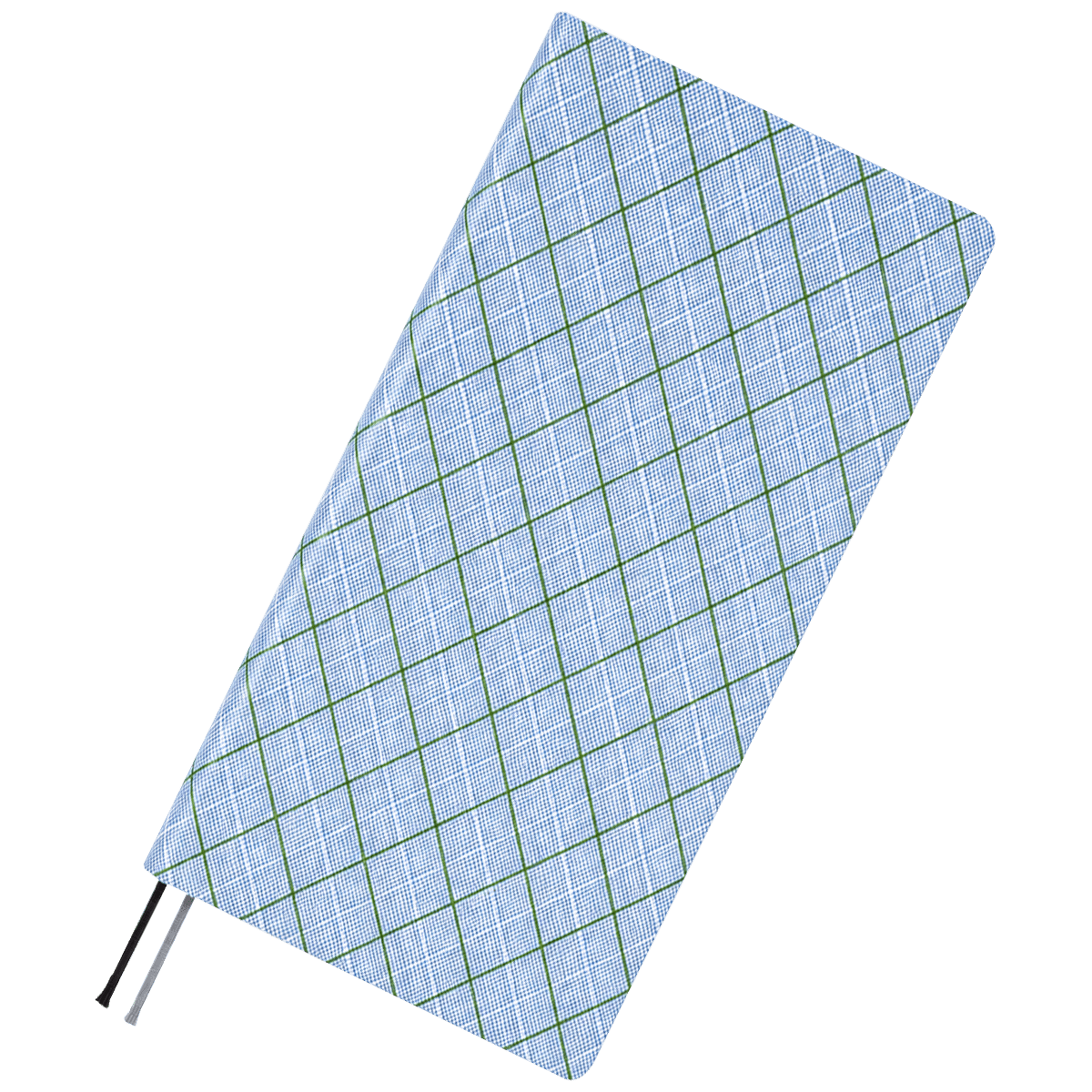 Hobonichi 2027 Light Hard Cover English Book - Shirt Fabric: Graph Plaid - Tall & Slim (Weeks - January Start) - Pen Boutique Ltd