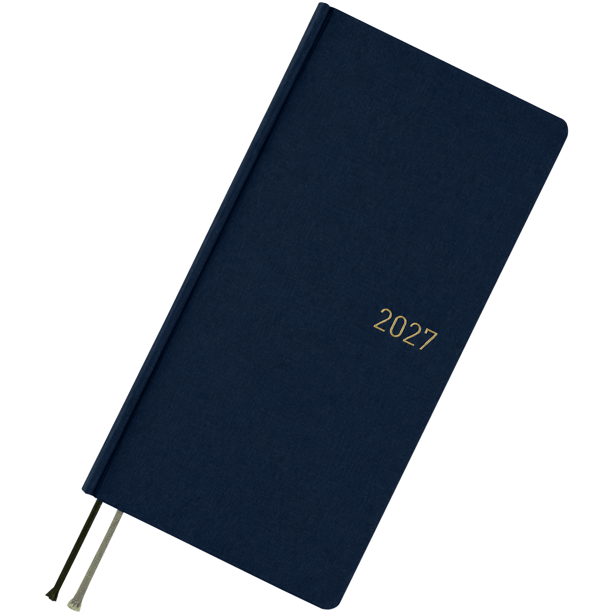 Hobonichi 2027 Light Hardcover Book - Colors: Midnight Blue - Tall & Slim (Weeks - Janaury Start) - Pen Boutique Ltd