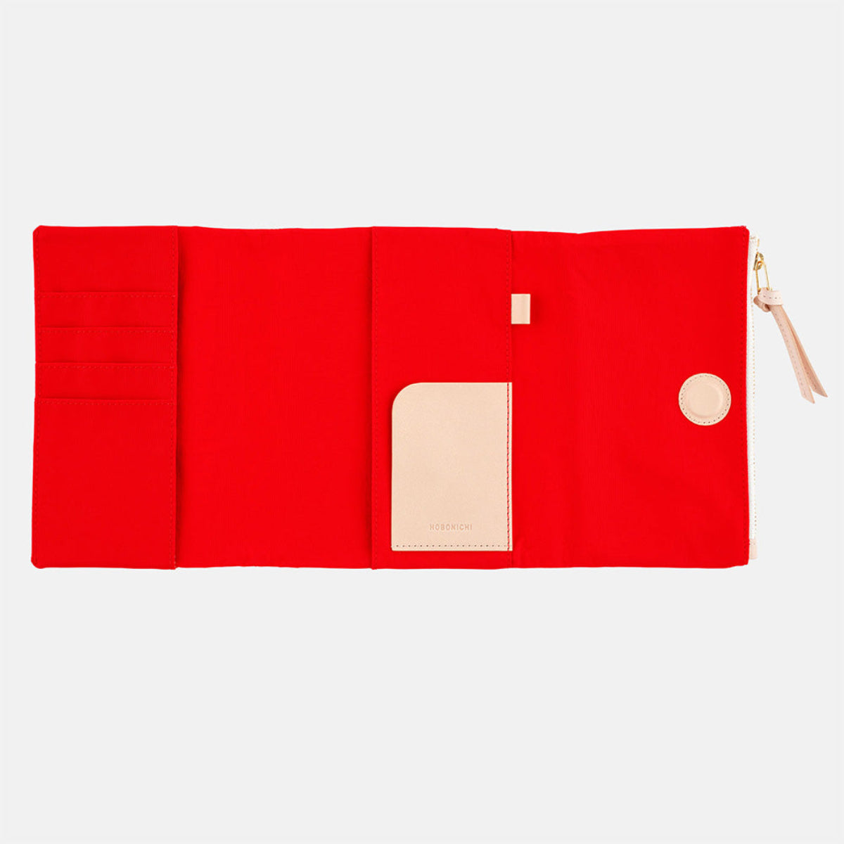 Hobonichi Cousin 2027 English Book & Cover - Tragen: Red - A6-Pen Boutique Ltd
