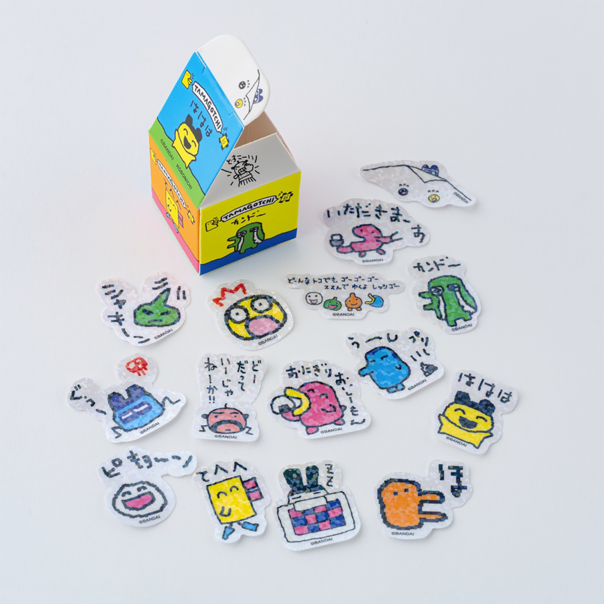 Hobonichi Flake Stickers - Tamagotchi (Set of 3 Boxes)-Pen Boutique Ltd