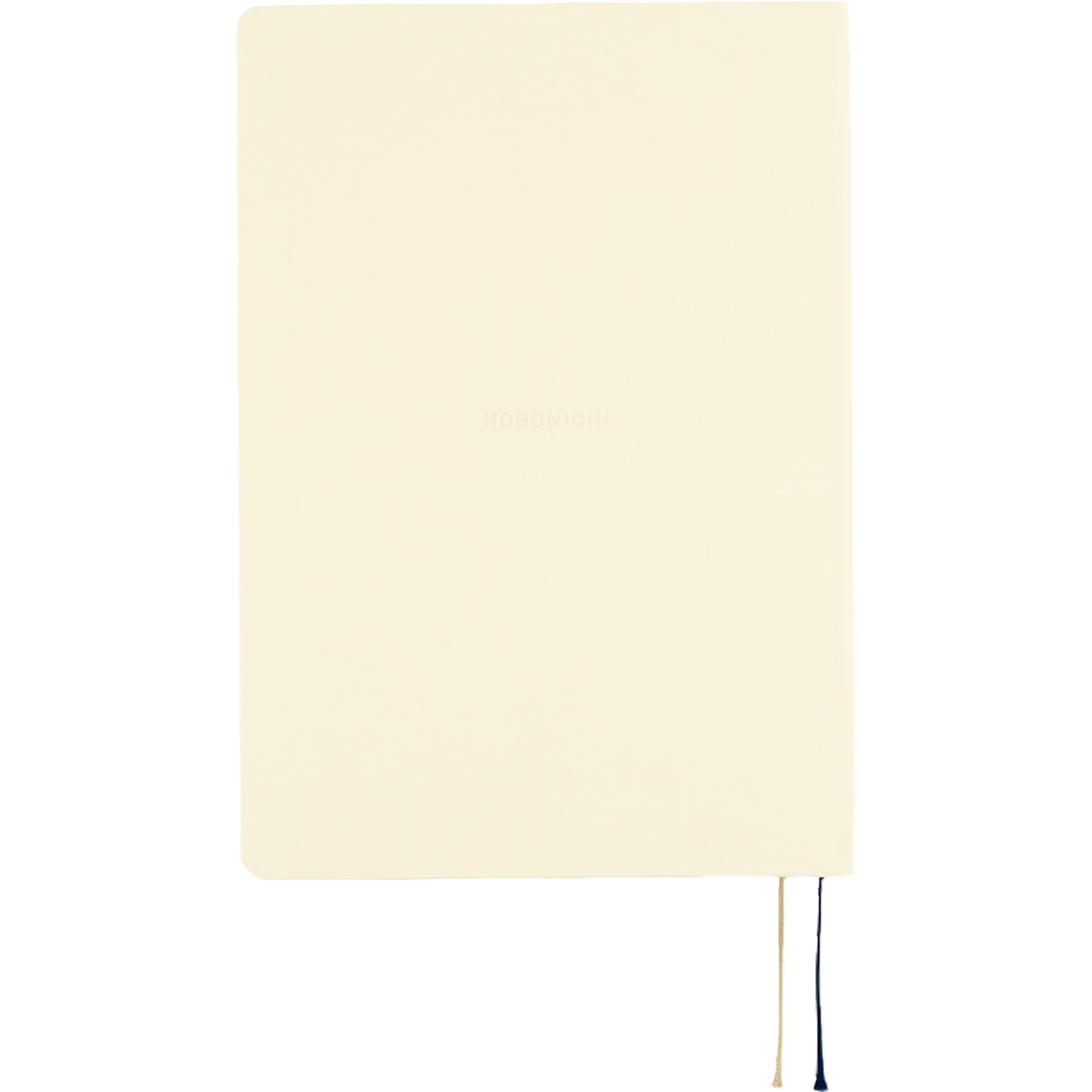 Hobonichi Hard Cover English Book - Slash (Ivory) & HON Stamped - A5 (January Start)-Pen Boutique Ltd