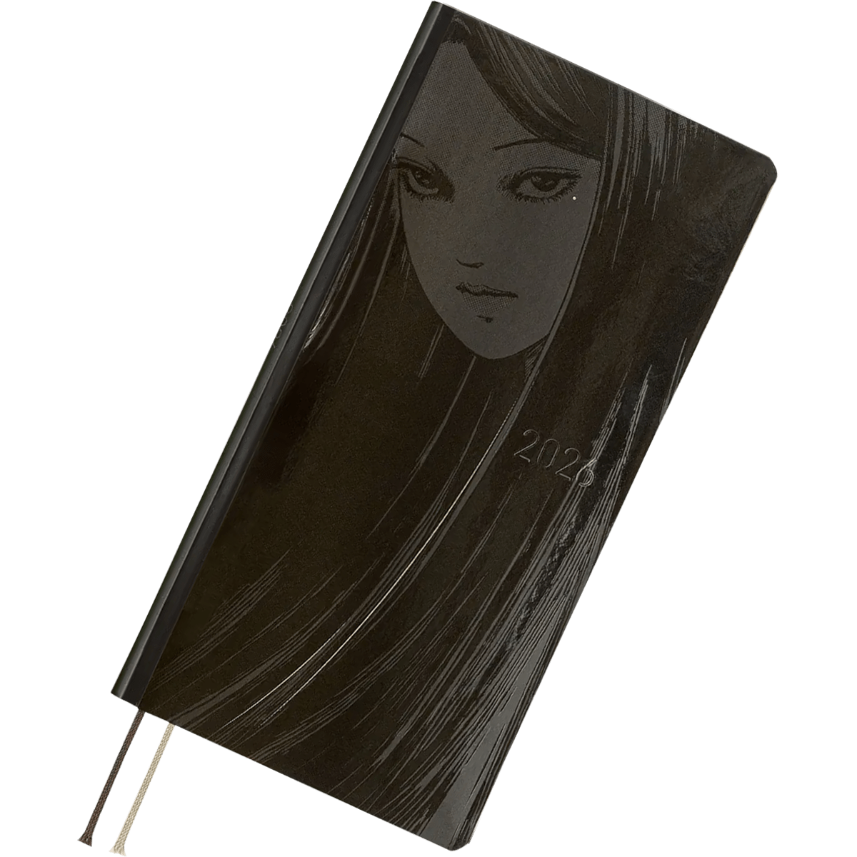 Hobonichi Hard Cover Japanese Book - Junji Ito: Tomie - Haunting Beauty - Tall & Slim (Weeks - April Start) - Pen Boutique Ltd