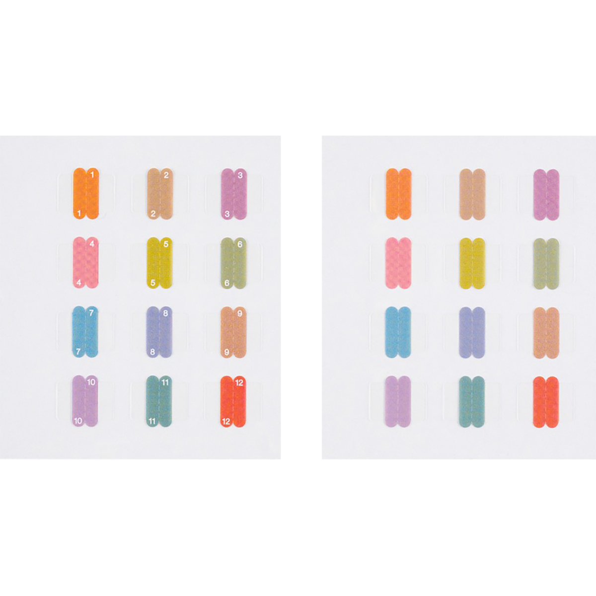 Hobonichi Index Stickers - TSUKI no IRO-Pen Boutique Ltd