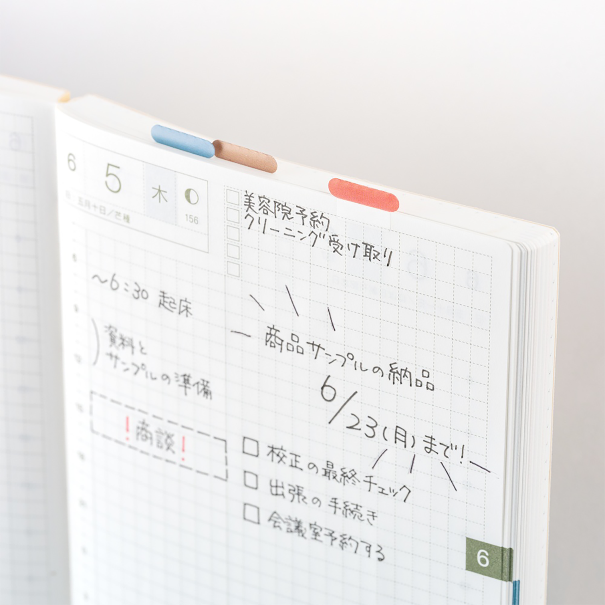 Hobonichi Index Stickers - TSUKI no IRO-Pen Boutique Ltd