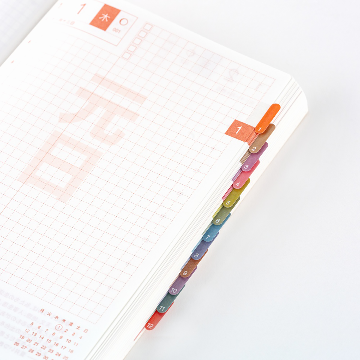 Hobonichi Index Stickers - TSUKI no IRO-Pen Boutique Ltd