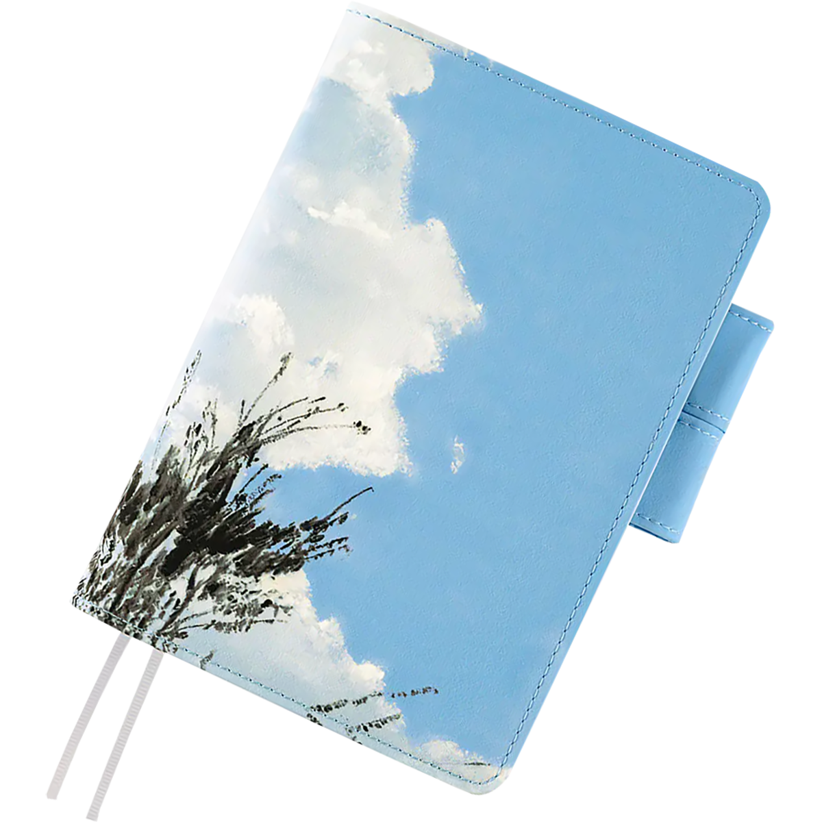 Hobonichi Japanese Book & Cover - Kyohei Sakaguchi: Field Sky - A6 (April Start)-Pen Boutique Ltd