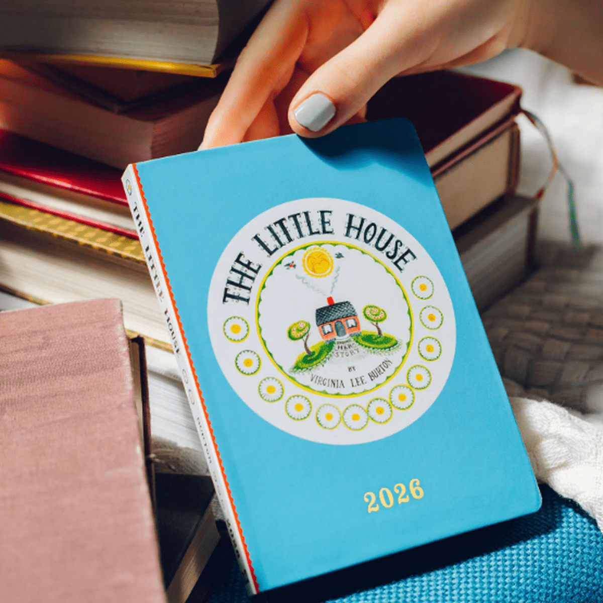 Hobonichi Light Hard Cover Japanese Book - Virginia Lee Burton: The Little House - Tall & Slim (Weeks - April Start) - Pen Boutique Ltd