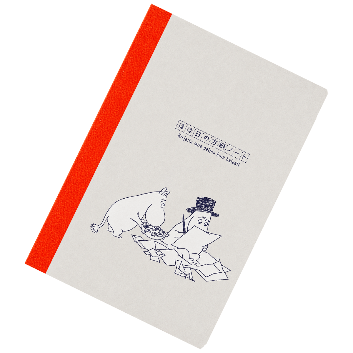 Hobonichi Moomin - Graph Notebook - A6 - Pen Boutique Ltd