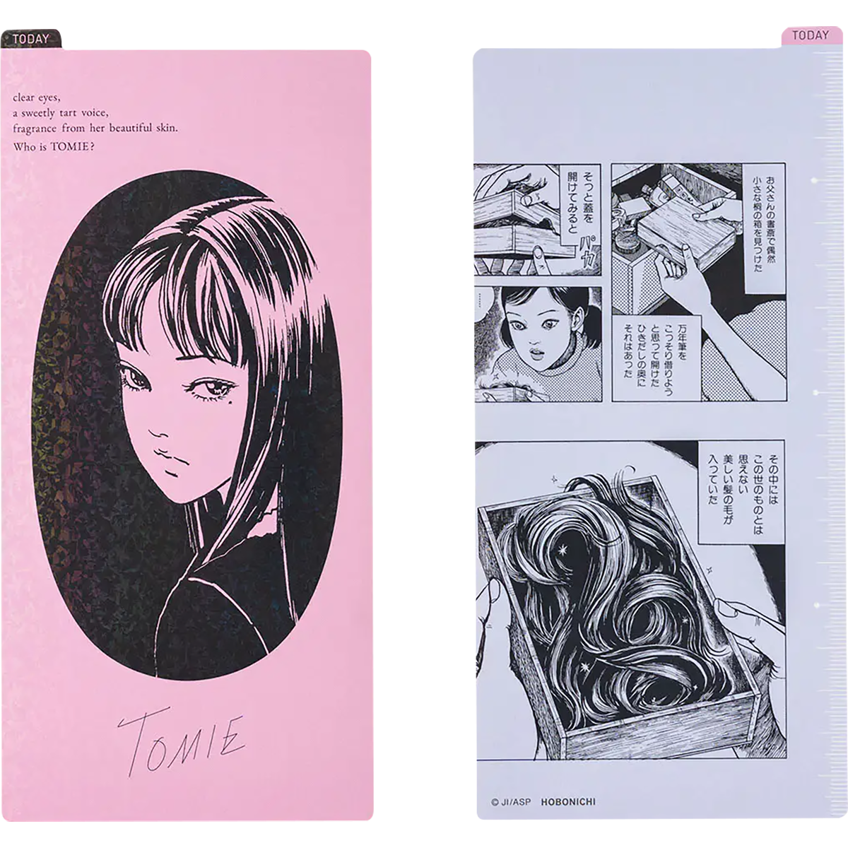 Hobonichi Pencil Board - Junji Ito (Tomie) - Weeks-Pen Boutique Ltd