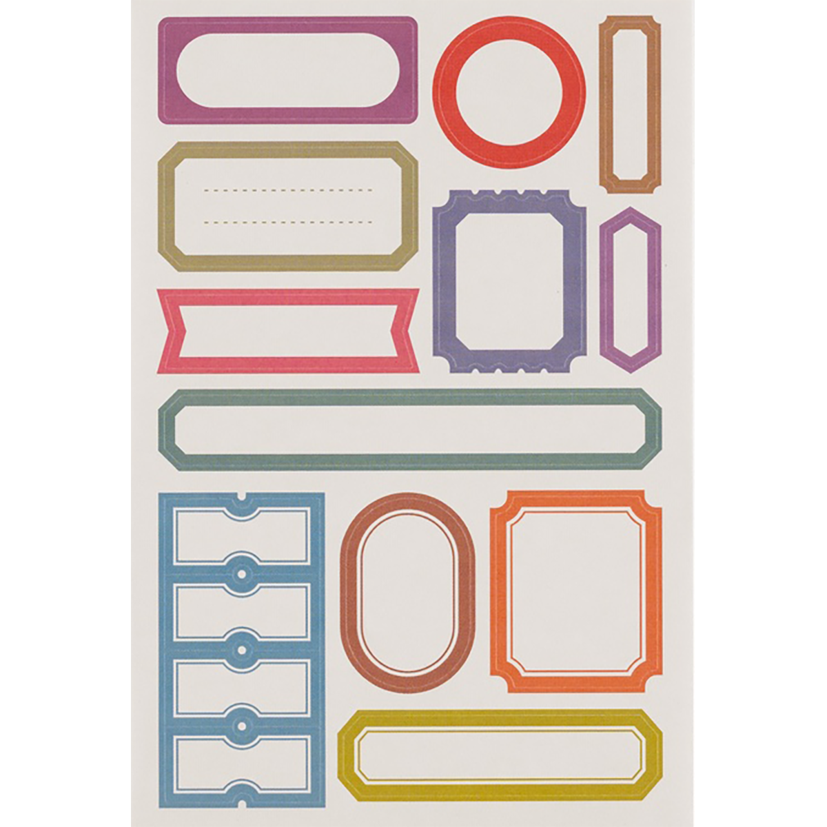 Hobonichi Sticker Set - TSUKI no IRO (Schedule)-Pen Boutique Ltd