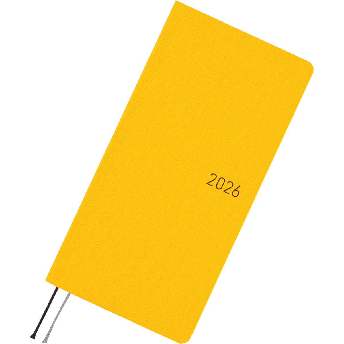 Hobonichi Light Hard Cover Japanese Book - Colors: Full Moon Yellow - Tall & Slim (Weeks - April Start)-Pen Boutique Ltd