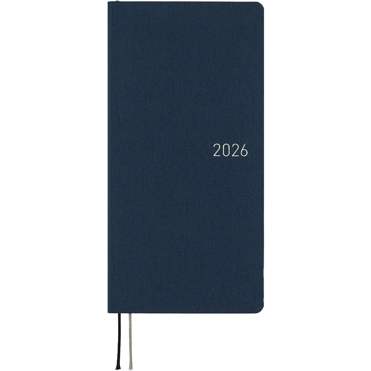 Hobonichi Light Hard Cover Mega English Book - Colors: Cosmo Blue - Tall & Slim (Weeks - January Start)-Pen Boutique Ltd