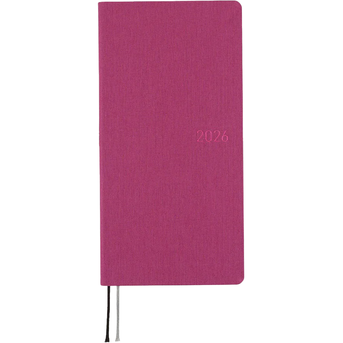 Hobonichi Soft Cover English Book - Colors: Peony Purple - Tall & Slim (Weeks - January Start)-Pen Boutique Ltd