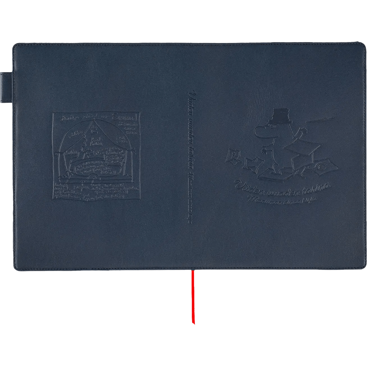 Hobonichi 5-Year Techo Leather Large Cover - Moomin: Written Memories - A5 - Pen Boutique Ltd