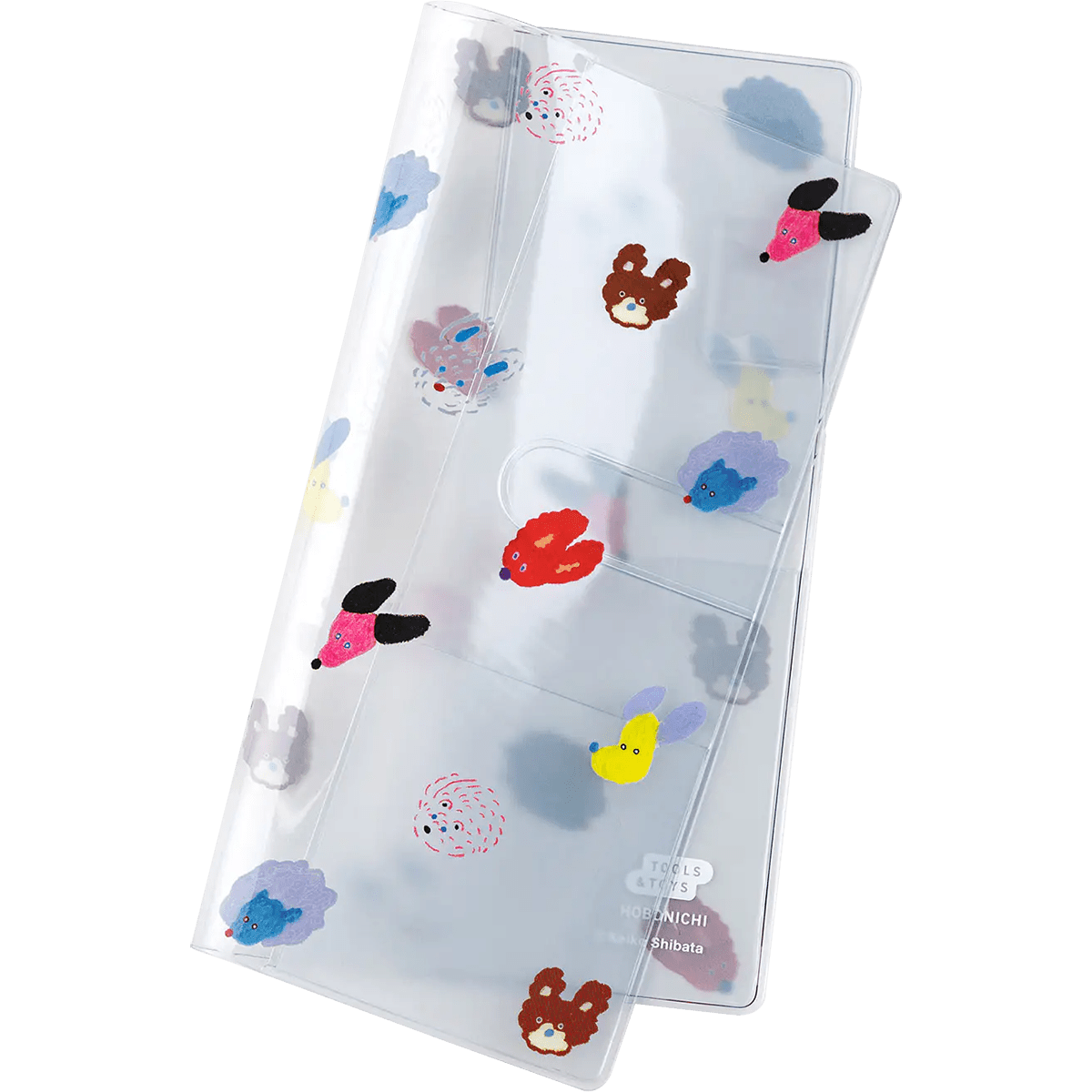 Hobonichi Clear Cover - Keiko Shibata - Weeks (Dog Ears Fluttering in the Wind) - Pen Boutique Ltd