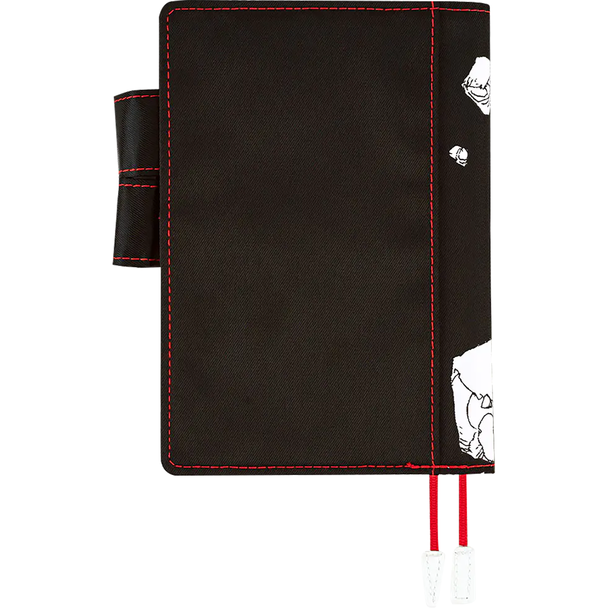 Hobonichi Cousin English Book & Cover - ONE PIECE Magazine: Straw Hat Luffy - Black - A5 (January Start)-Pen Boutique Ltd