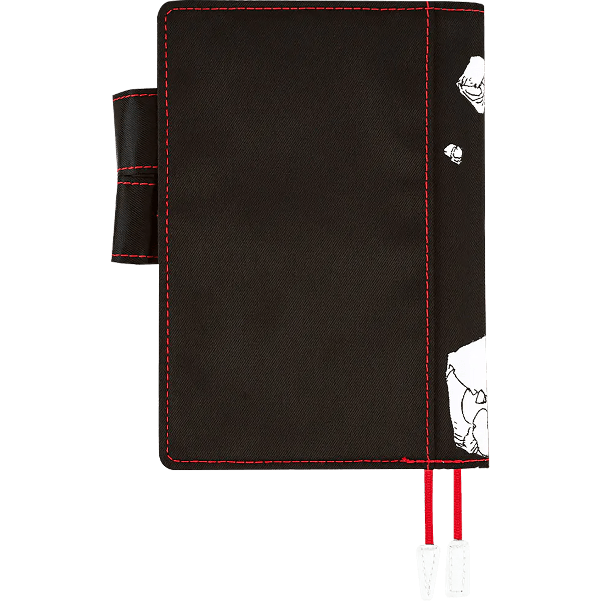 Hobonichi Cousin English Book & Cover - ONE PIECE Magazine: Straw Hat Luffy - Black - A5 (January Start) - Pen Boutique Ltd