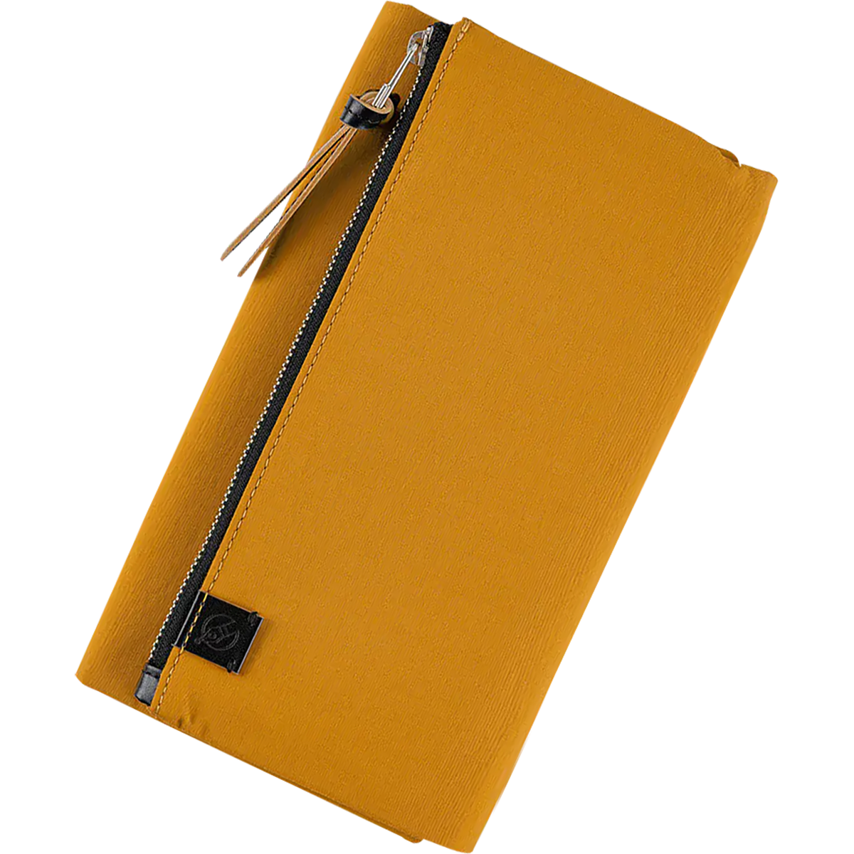 Hobonichi Cover - Tragen: Mustard - Tall & Slim - Zipper Closure-Pen Boutique Ltd
