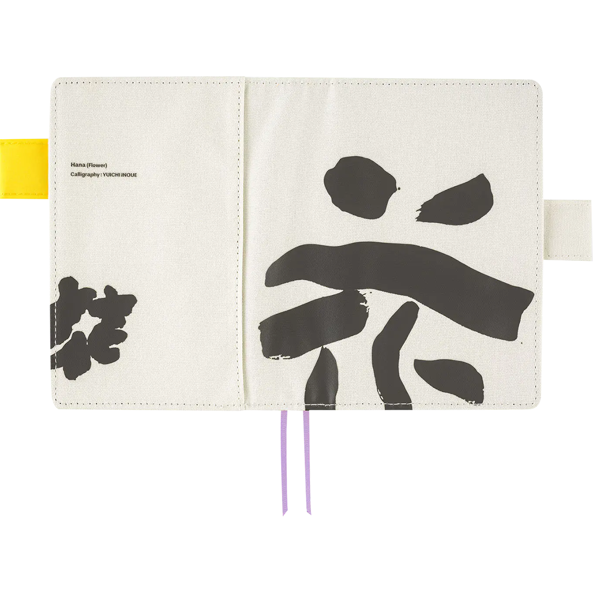 Hobonichi English Book & Cover - Yuichi Inoue: Hana (Flower) - A6 (January Start)-Pen Boutique Ltd