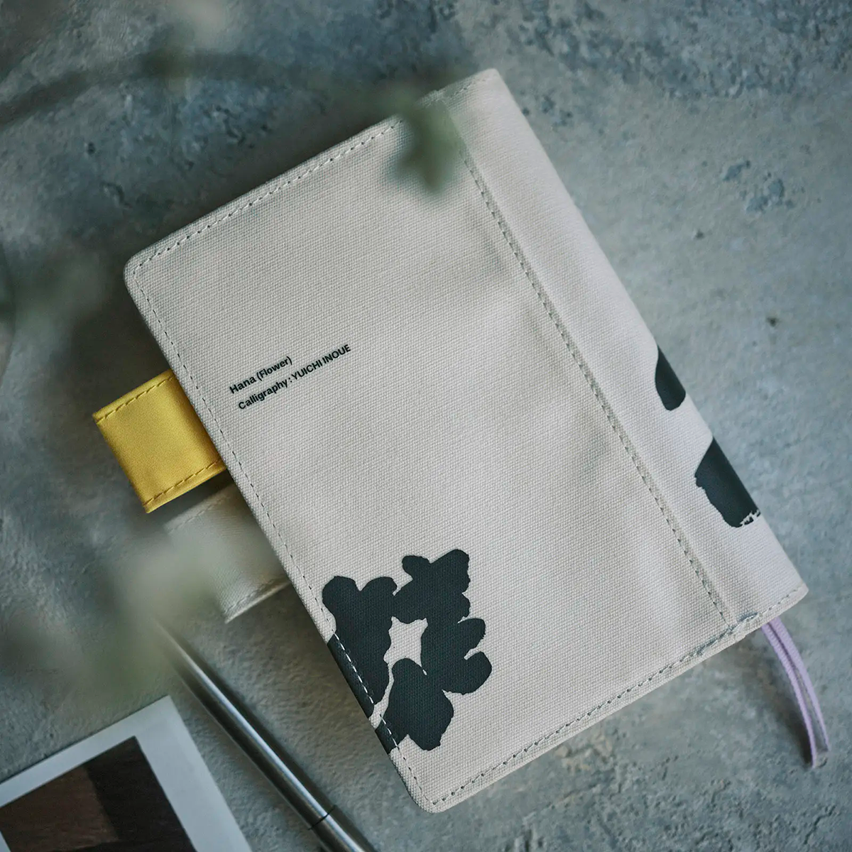 Hobonichi English Book & Cover - Yuichi Inoue: Hana (Flower) - A6 (January Start)-Pen Boutique Ltd