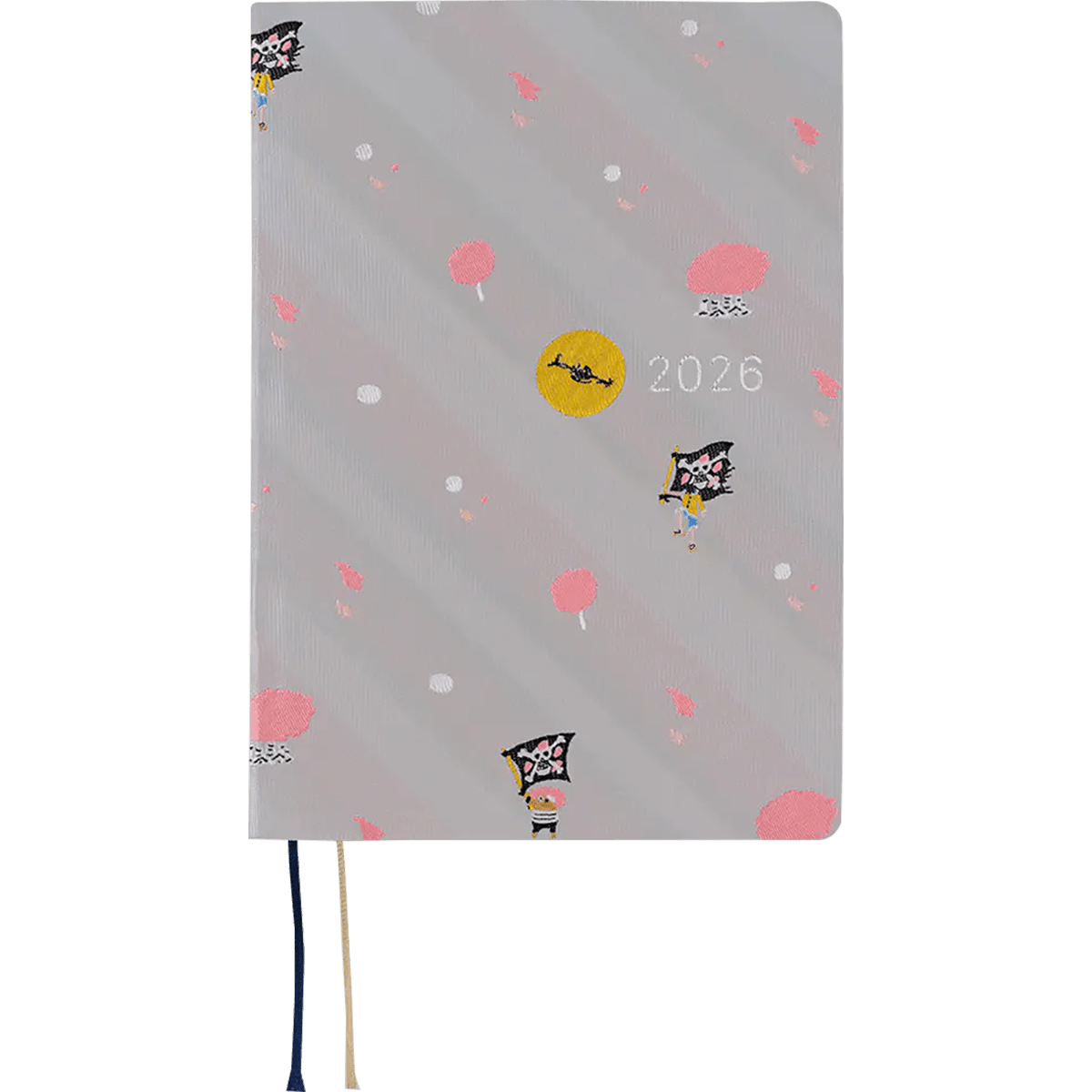 Hobonichi HON Hard Cover Japanese Book - ONE PIECE Magazine: Hiriluk’s Cherry Blossoms - A6 (January Start) - Pen Boutique Ltd