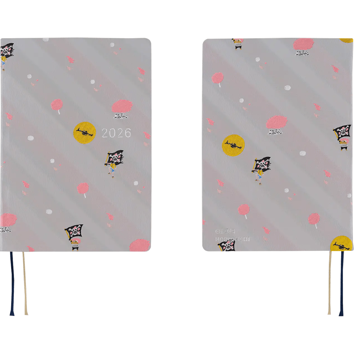 Hobonichi HON Hard Cover Japanese Book - ONE PIECE Magazine: Hiriluk’s Cherry Blossoms - A6 (January Start) - Pen Boutique Ltd