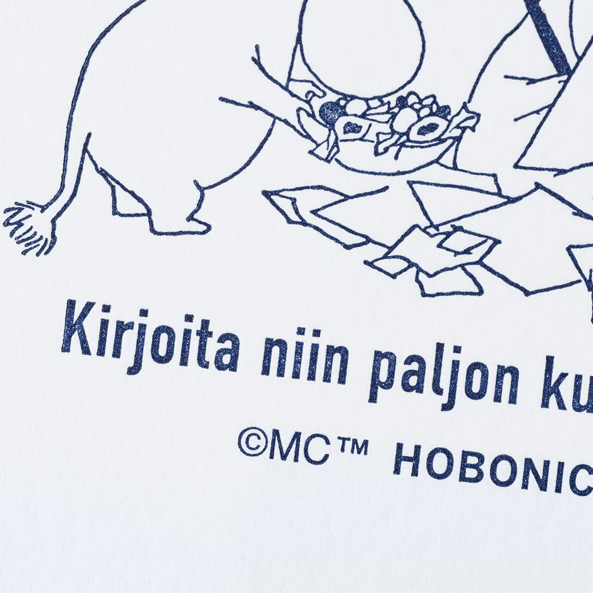 Hobonichi Ink-Absorbing Paper - Moomin - Pen Boutique Ltd