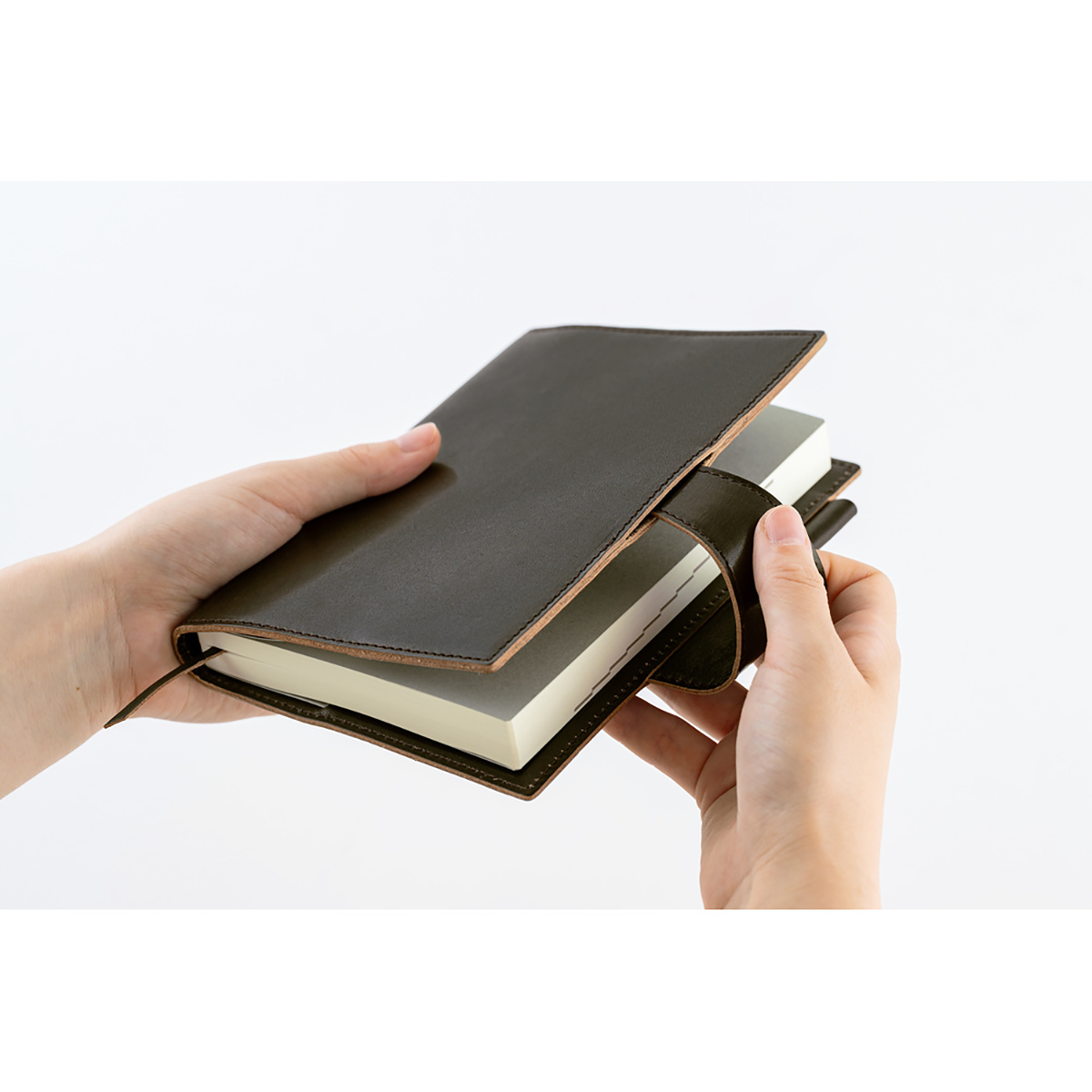 Hobonichi Japanese 2027 Book & Cover - Arts&Science: Wax Coating Kip - A6-Pen Boutique Ltd