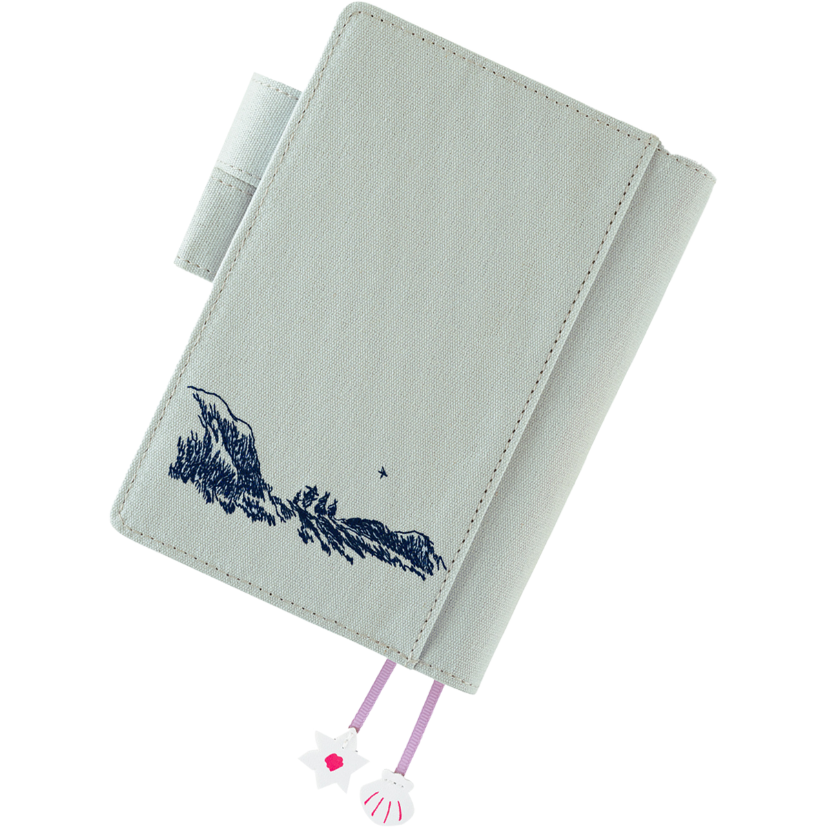 Hobonichi Japanese 2027 Book & Cover - Moomin: My Yard (Pale Mint) - A6-Pen Boutique Ltd