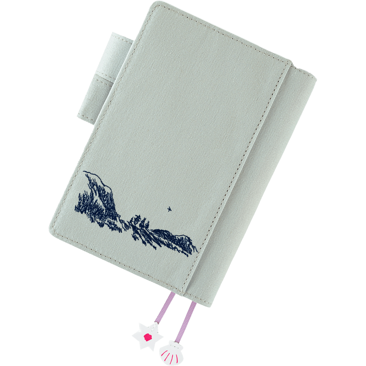 Hobonichi Japanese 2027 Cover - Moomin: My Yard (Pale Mint) - A6 - Pen Boutique Ltd