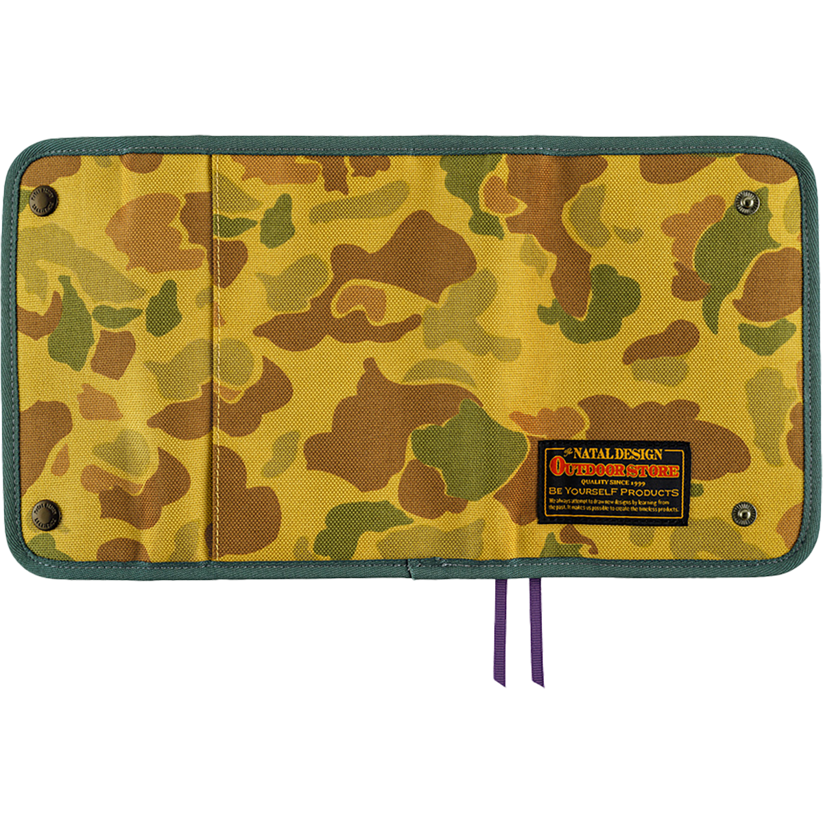 Hobonichi Japanese 2027 Book & Cover - Natal Design: Hello New Day! (Camo) - A6-Pen Boutique Ltd