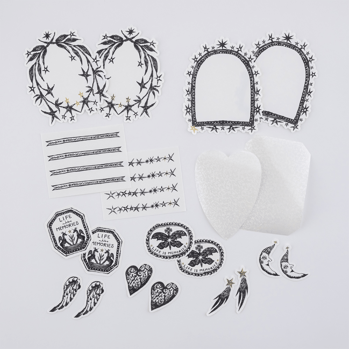 Hobonichi Unforgettable Day Stickers - not a dream - Pen Boutique Ltd