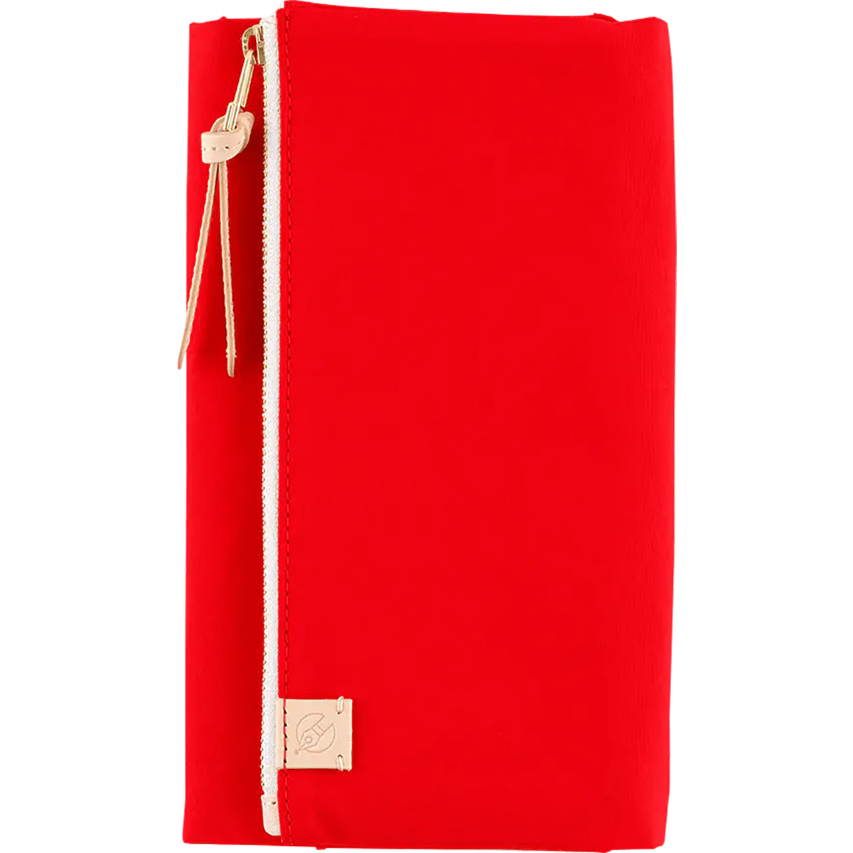 Hobonichi Weeks Cover - Tragen: Red - Tall & Slim - Zipper Closure - Pen Boutique Ltd
