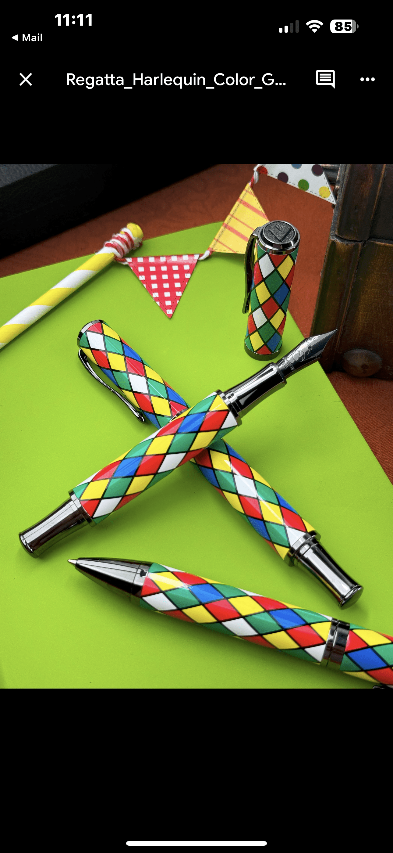 Monteverde Regatta Fountain Pen - Harlequin 2.0 - Pen Boutique Ltd